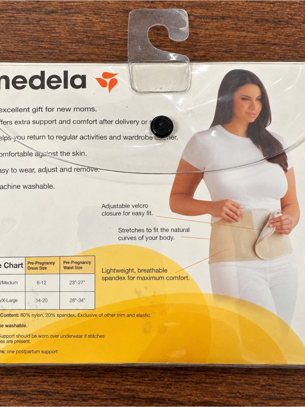 Medela Postpartum Support Belly Band – Size S/M